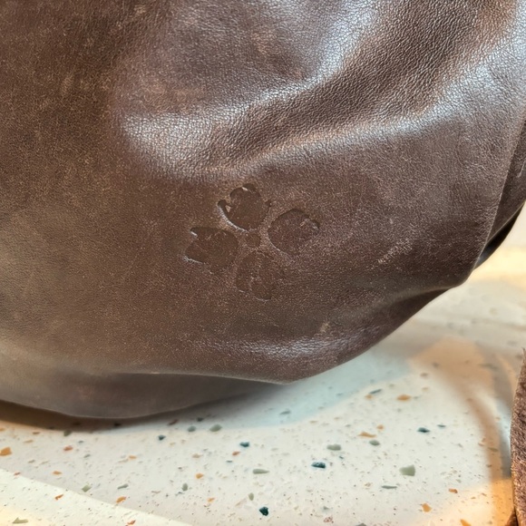 Patricia Nash Leather Fringe Western Shoulder Handbag - Picture 4 of 14